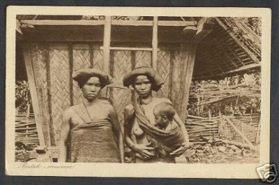 Szumátrai batak asszonyok